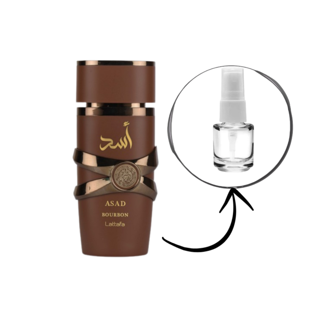 Decant Asad Bourbon Lattafa 5ml e 10ml