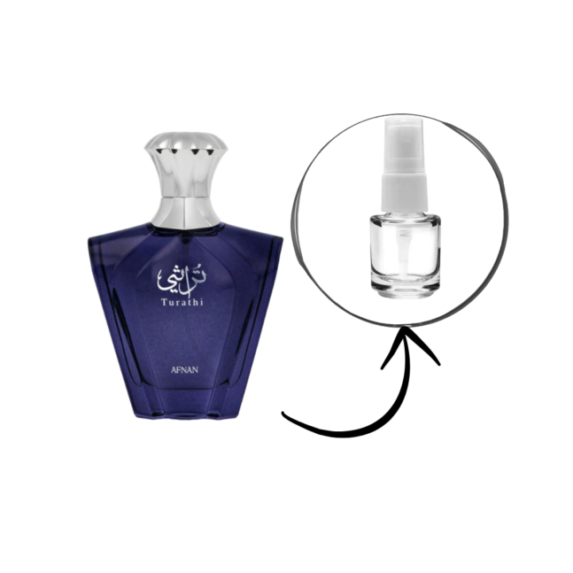 Decant Turathi Blue Afnan 5ml e 10ml