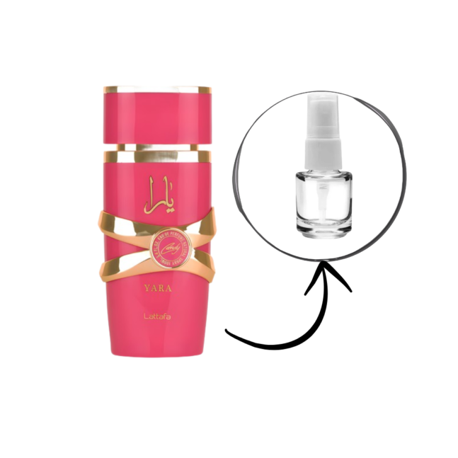 Decant Lattafa - Yara Candy 5ml e 10ml