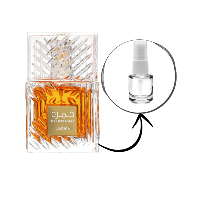 Decant Khamrah Lattafa 5ml e 10ml